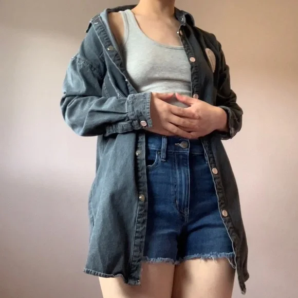 Oversized Jean Jacket - Picture 1 of 2